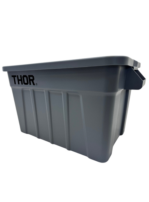 Kontener z pokrywą do przechowywania THOR Tote Box 75 L - grey