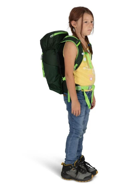 Plecak turystyczny dziecięcy Osprey Jet 18 - blue spikemoss