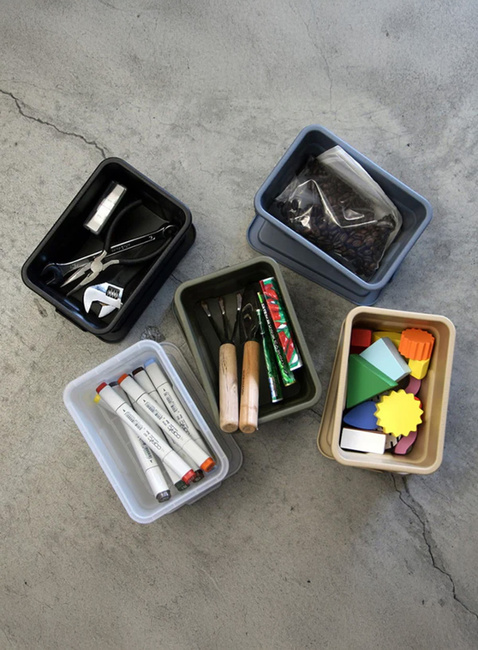 Pojemnik do przechowywania THOR Mini Stackable Storage Box 1 L - black