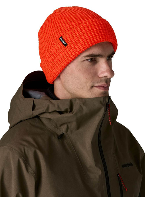 Czapka zimowa Patagonia SnowDrifter Beanie - orange peel