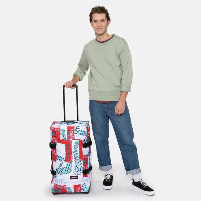 Torba podróżna Eastpak Tranverz M Andy Warhol tomato
