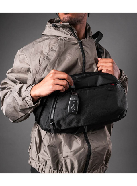 Plecak na jedno ramię Alpaka Metro Crossbody Left Shoulder X-Pac - black