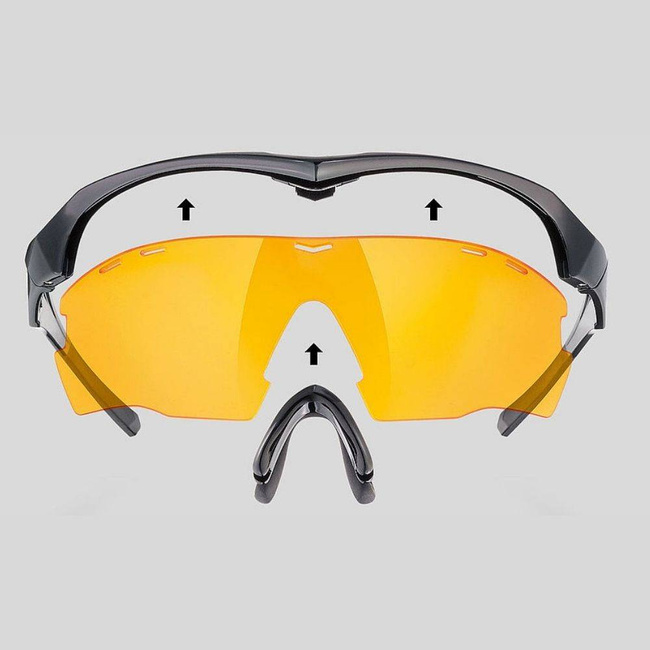 Okulary Uvex Sportstyle 115 - black matt