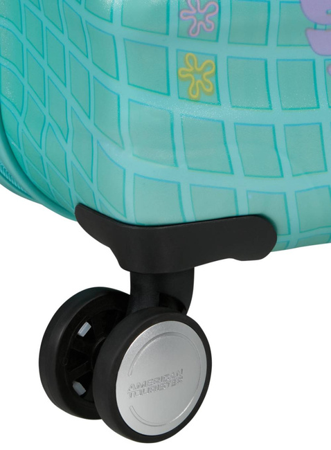 Walizka średnia American Tourister Wavebreaker Disney - Stitch flower