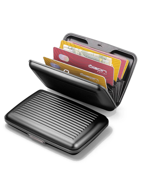 Portfel aluminiowy Ogon Designs Stockholm Smart Case V3 - black