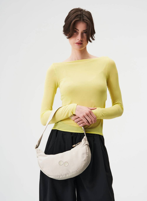 Torba na ramię Pinqponq Krumm Small - cliff beige