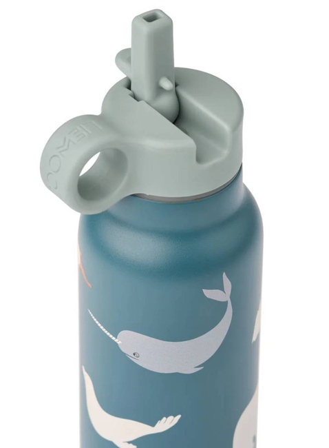 Butelka termiczna Liewood Falk Water Bottle 350 ml - arctic sea / ocean view