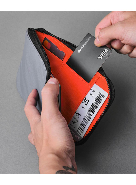 Portfel podróżny Alpaka Travel Wallet Axoflux - grey