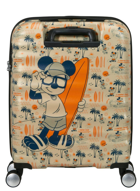 Walizka kabinowa American Tourister Wavebreaker Disney - Mickey super surf