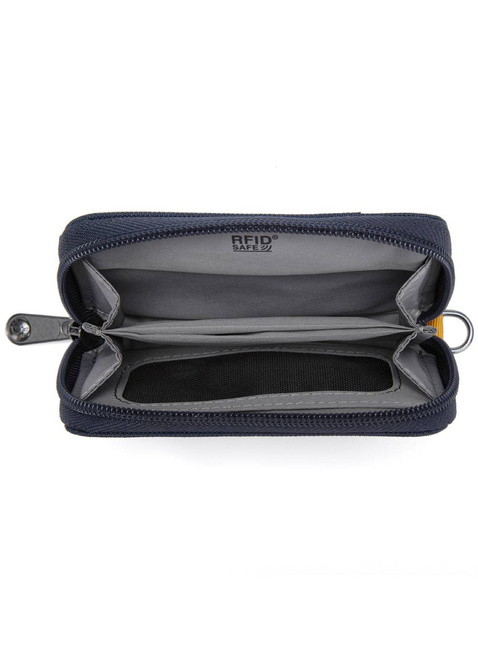 Portfel antykradzieżowy Pacsafe RFIDsafe Card Wallet - coastal blue