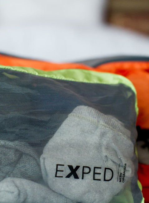 Organizer podróżny Exped Mesh Organiser UL M - orange