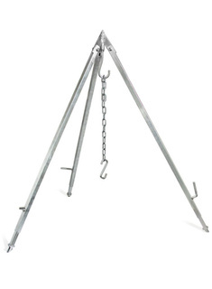 Trójnóg stalowy statyw z łańcuchem i hakiem Petromax Tripod