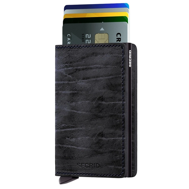 Mały portfel RFID Slimwallet Secrid Dutch Martin - night blue