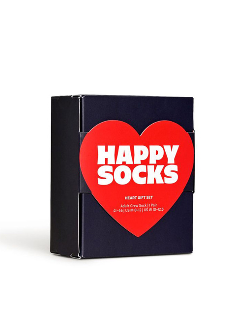 Skarpety Happy Socks 1-Pack Gift Set - heart / navy