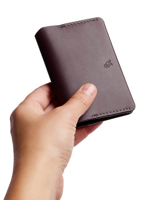Kartownik portfel na karty Bellroy Under Cover RFID - deep plum