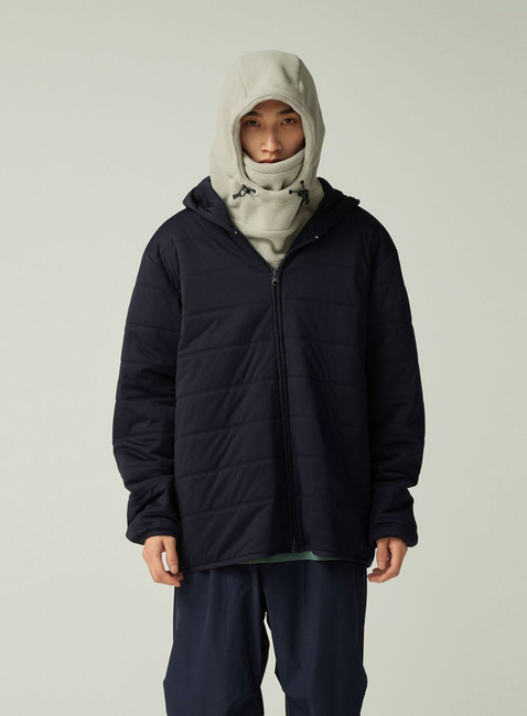 Kominiarka Snow Peak Water-Repellent Fleece Balaclava - light grey