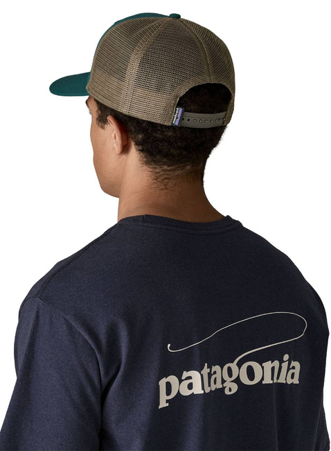 Czapka z daszkiem Patagonia P-6 Logo Trucker Hat - cascade green