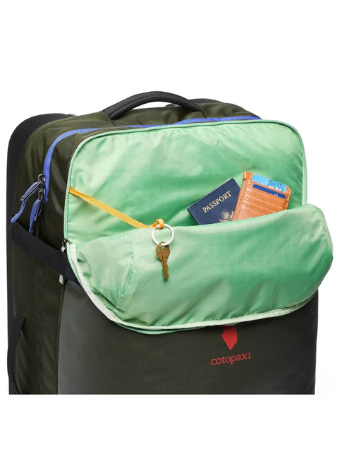 Duża torba podróżna na kółkach Cotopaxi Allpa Roller Bag 100 l - woods