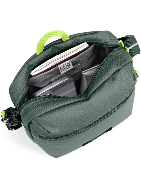 Torba antykradzieżowa Pacsafe GO Festival Crossbody - spruce green