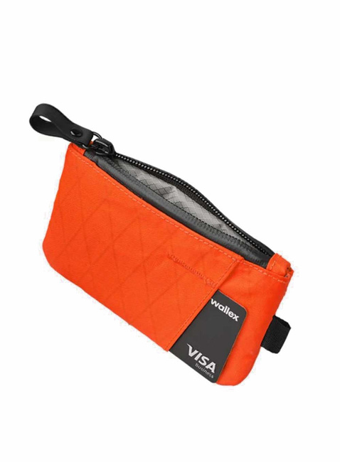 Portfel saszetka Alpaka Zip Cardholder - hot orange