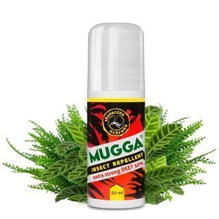 Środek na komary z 50% deet - Mugga Roll-on 50 ml