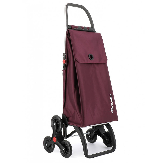 Wózek na zakupy Rolser Logic RD6 Akanto MF składany - bordeaux