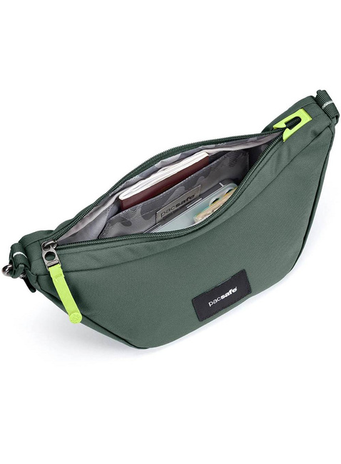 Torebka antykradzieżowa Pacsafe GO Lunar Crossbody - spruce green