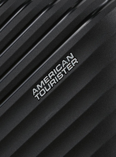 Walizka średnia American Tourister Diablast EXP - black code