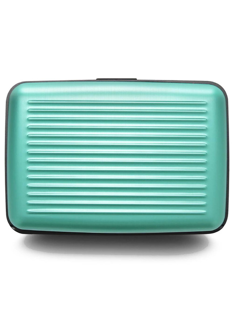 Portfel aluminiowy Ogon Design Stockholm Card Case Premium V3 - turquoise