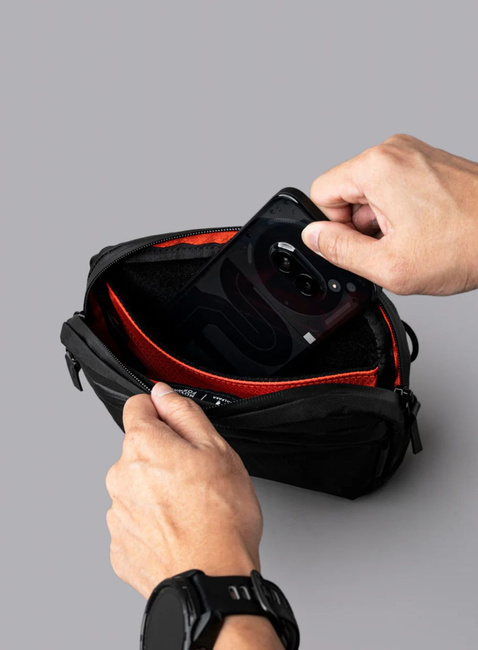Torba saszetka na ramię Alpaka Flight Sling Mini 1 l X-Pac - black