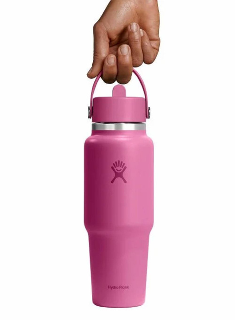 Butelka termiczna ze słomką Hydro Flask Wide Mouth Travel Bottle 946 ml - reef