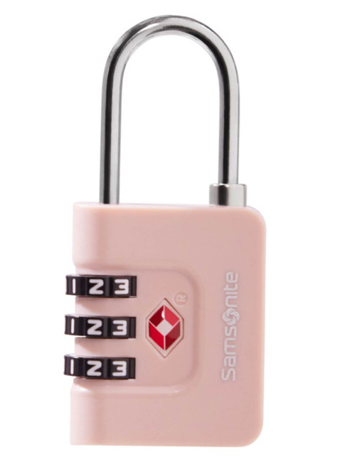 Kłódka do walizki Samsonite Ta Revolution Combilock 3 Dial TSA - rose