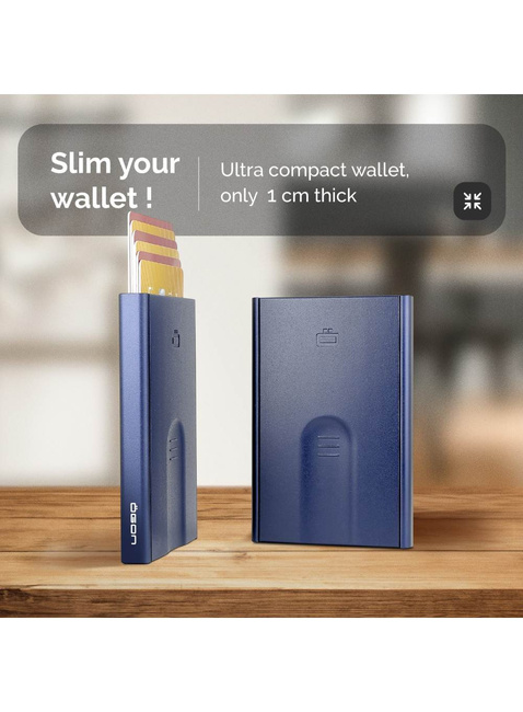 Etui aluminiowe na karty Ogon Design Slider - liberty