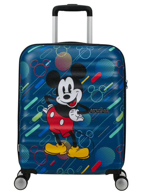 Walizka kabinowa American Tourister Wavebreaker Disney - Mickey future pop