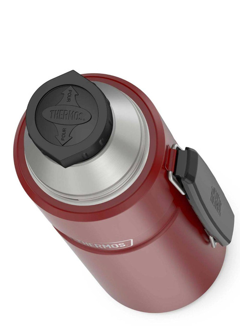 Termos z uchwytem Thermos Stainless King™ Beverage Bottle 1,2 l - rustic red