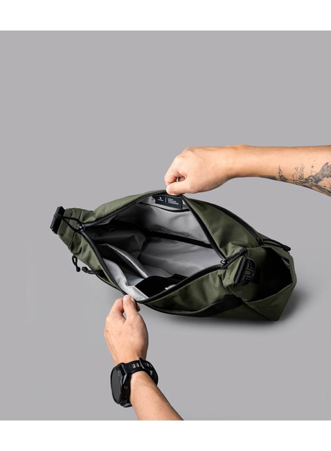 Torba miejska Alpaka Flight Satchel - green