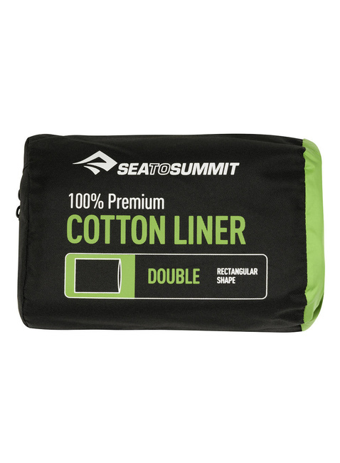 Prześcieradło Premium Cotton Double Sea to Summit - navy blue