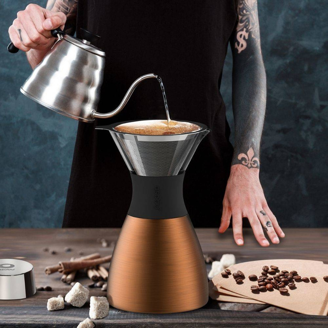 Przelewowy ekspres do kawy Pour Over  PO300 Asobu - black