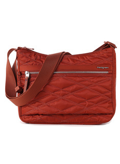 Torebka na ramię Hedgren Harper's S - new quilt brandy brown