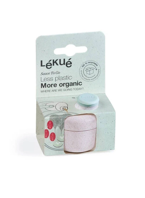 Pojemnik na sos Lekue ORGANIC 50 ml - stone