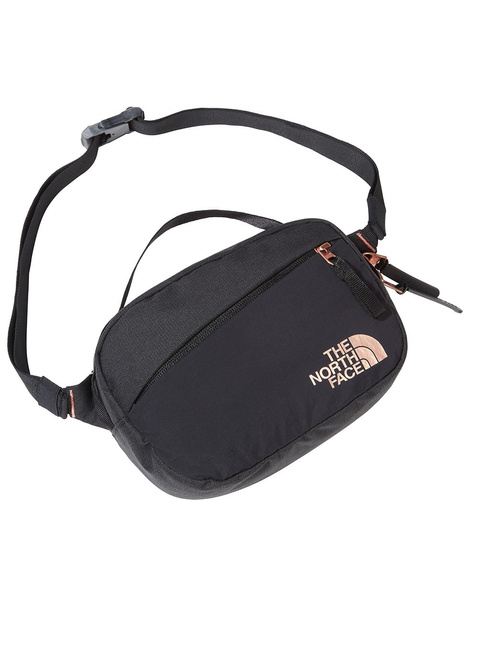 Nerka damska The North Face Isabella Hip Pack - tnf black heather / brilliant coral