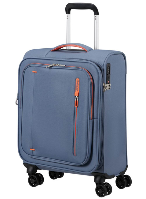 Walizka kabinowa American Tourister Cloudrider EXP - stone blue