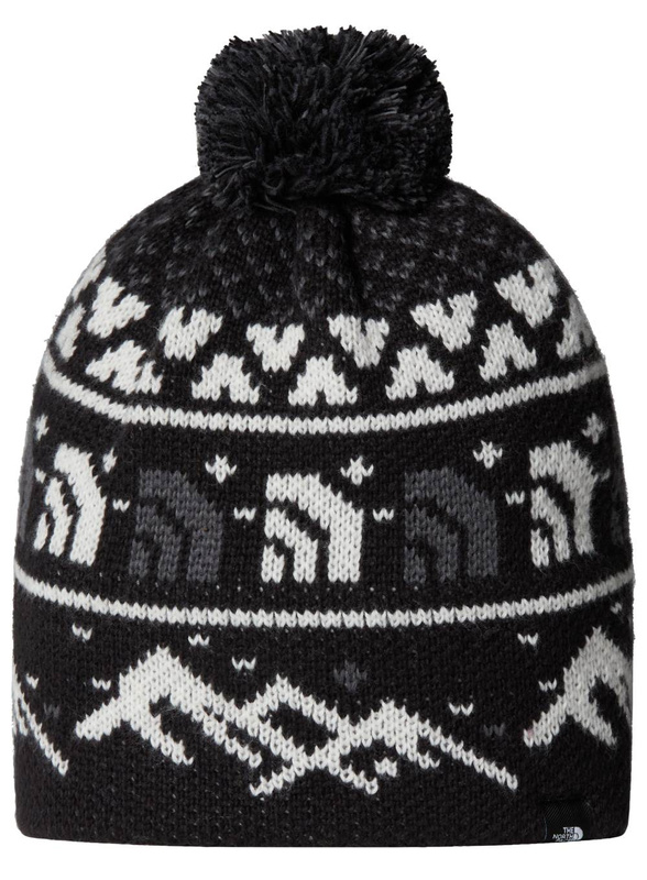 tnf black jacquard