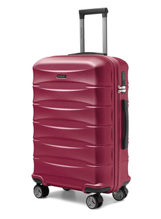 Walizka średnia Puccini Cairo - bordowy
