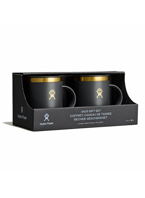 Zestaw dwóch kubków termicznych 355 ml Hydro Flask Mug Gift Set - black tie