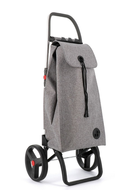 Wózek na zakupy 2 duże koła składany Rolser I-Max TWEED 2LRSG - grey