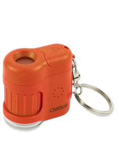 Mikroskop kieszonkowy Carson MikroMini 20x Pocket Mcroscope - lava orange