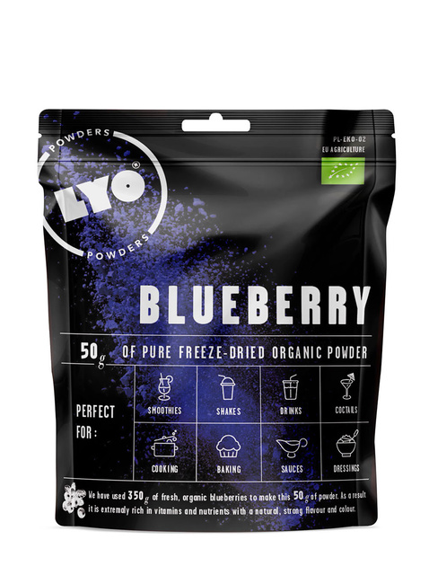 Eko jagoda w proszku LyoFood Blueberry Organic Powder 50 g