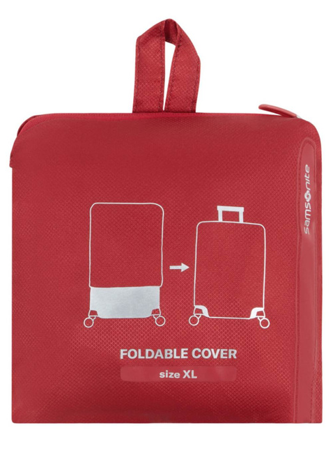 Pokrowiec na walizkę Samsonite Ta Revolution Foldable Luggage Cover XL - red