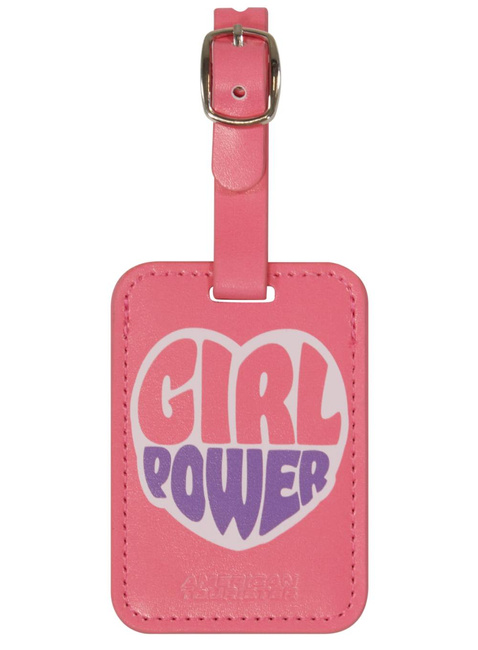 Zawieszki adresowe do bagażu American Tourister Graphic Tags 2 szt. - girl power